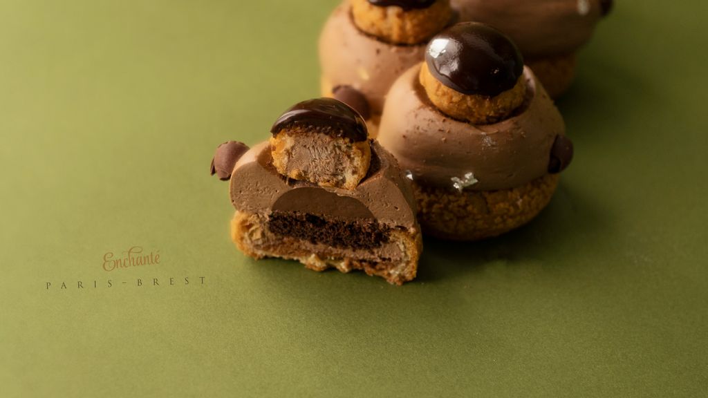 Chocolate Brownie Paris Brest