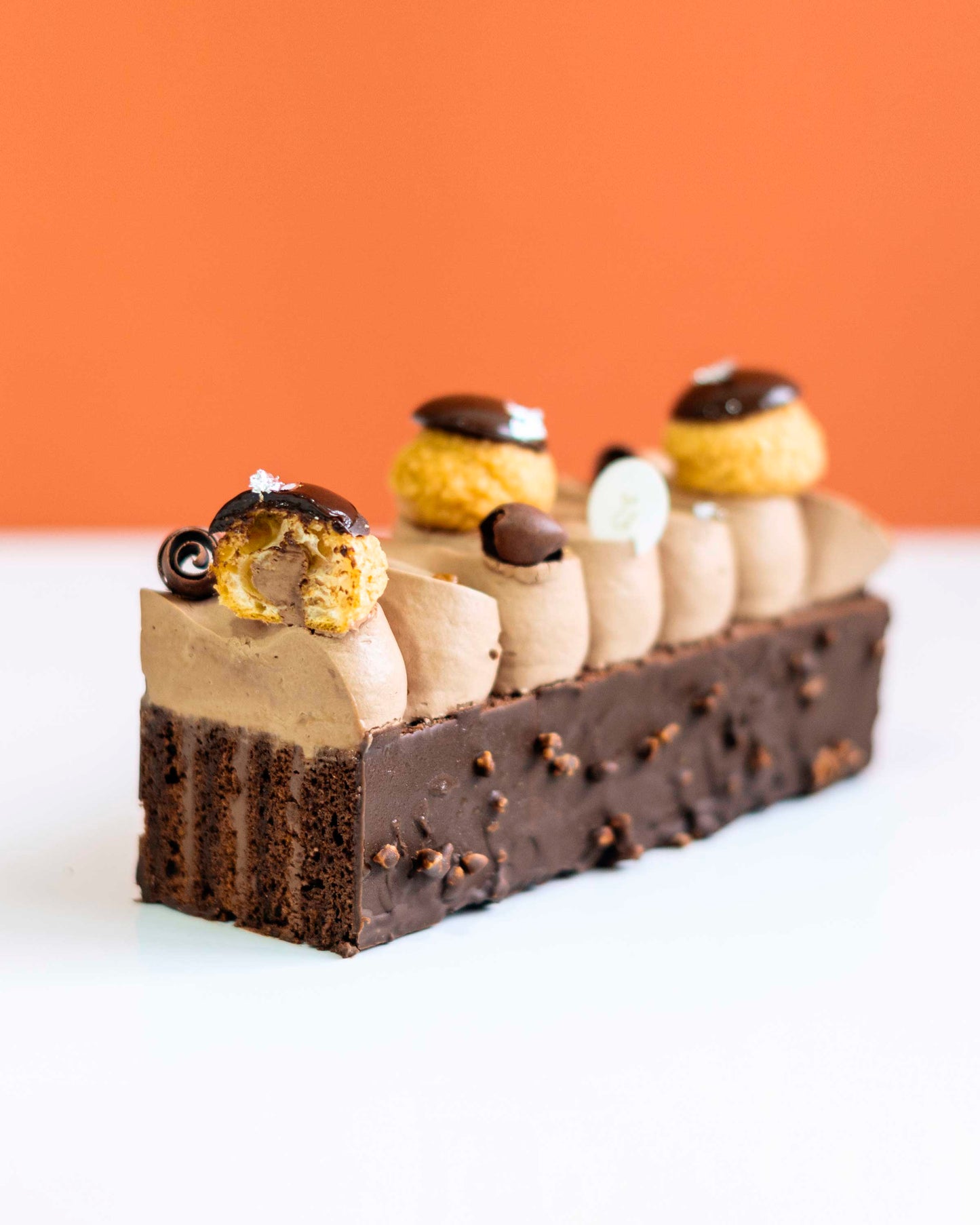 Double Chocolate Log Cake – Enchante